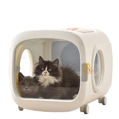 EUR PET Automatic Pet Hair Dryer Box Speech Control Temperature Control Efficient for Cats and Small Dogs Hair Dryer Box