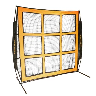 EASTOMMY 9 Strike Zone Target Net Baseball Batting Practice Net