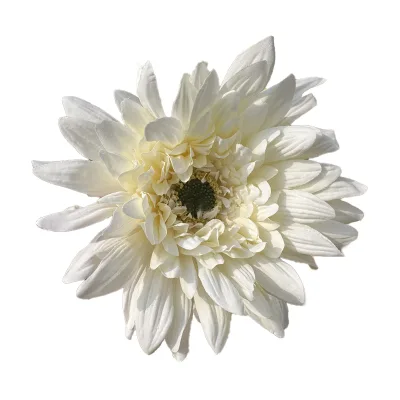 Artificial Large Silk Flower Single Long Stem Wedding  Decoration Chrysanthemum Picnic Bouquet  Parts of Artificial Flower Heads