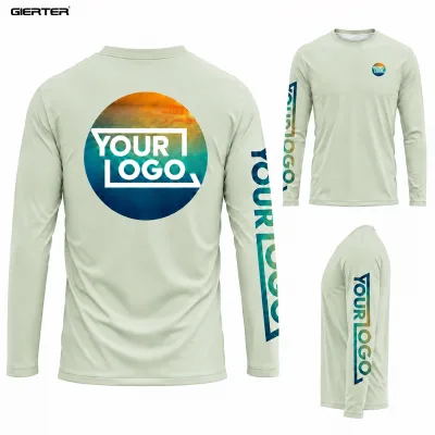 Custom Logo Fishing Shirt Team Men Women Fishing Club Uniform Tournament Jersey Logo Sublimation Printing OEM Factory