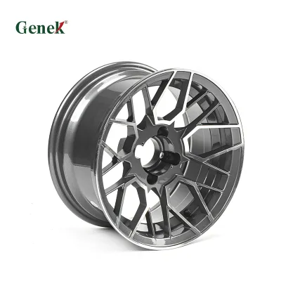 New Wholesale Multi Spoke 3D Cutting Design Wheel Hub for Modified Vehicles Road Daily Use Aluminium Alloy Genek Wheel 3-Year
