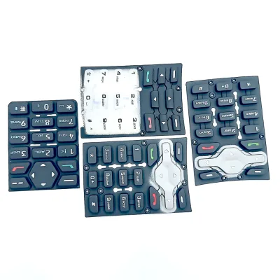 Customized Food Grade Silicone Keypad for Mobile Phone and Home Appliance Use Durable Waterproof Push Buttons