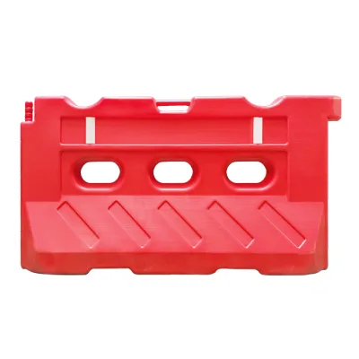Portable Road Safety Water Barrier for Shopping Mall Parking Lots and Outdoor Events