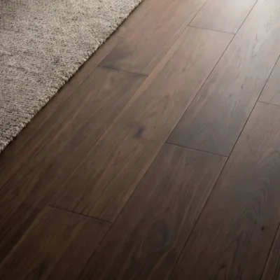Black Walnut Timber Flooring Engineered 14mm Rustic AB Grade Distressed ISO9001 E0 E1 T&G Multilayer Anti UV for Living Room
