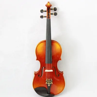 Best Professional High Grade Baroque Spruce Face Ebony Inlay Fitting Parts Matt 4/4 Handmade Hand Painting Violin