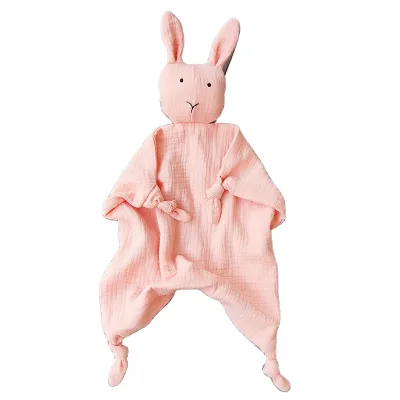 Manufacturer Comforter Blanket Customize Security Blanket Fabric Cute Knit Baby Security Blanket