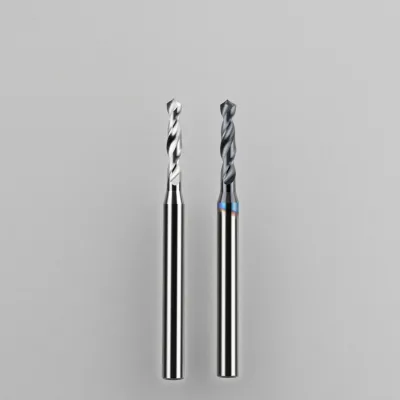 D4 Tungsten Steel Micro Drill for Aluminum Straight Shank 0.4-4 0.01 Pitch Small Alloy Twist Drill Coating 10mm 3mm 6mm