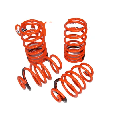 EDDYSTAR Sport Steel Lowering Coil Springs for Nissan Tiida 2011-2021-OEM Standard Size Reduce Shock