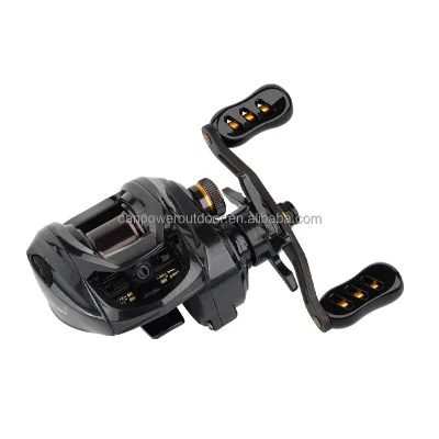 Long Cast Fishing Reel Full Metal Dual Spool Slow Drop Carp Reel Fishing Reel