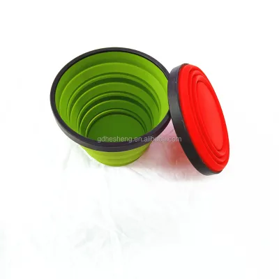 Silicone Folding Travel Camping Drinking Water Cup Mug