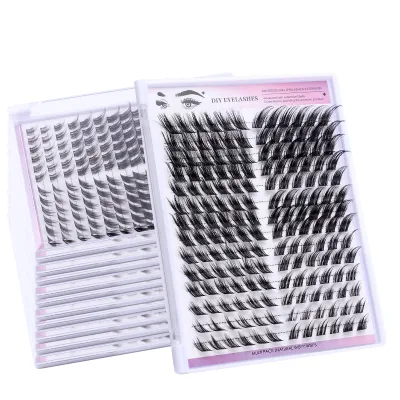 Mink Handmade Mixed Length Cluster Lash 12-18mm Premium Natural Material