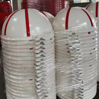 FAA-Compliant Aircraft Warning Sphere | Fiberglass Marker Ball for Power Line Aviation Safety