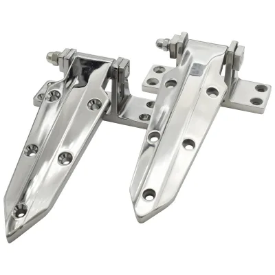 Hohe 10 Inch 1460 Adjustable Stainless Steel Convex Door Lock Hinge Heavy Duty Kitchen Modern 1 Year Warranty 180 Opening 1.5mm