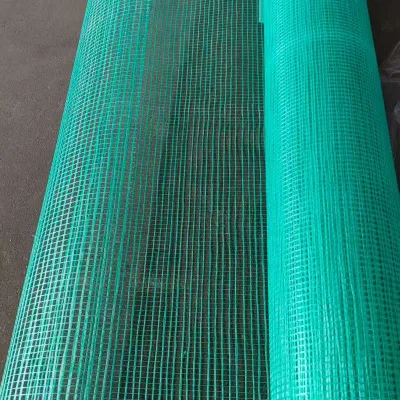Wholesale Green Fiberglass Mesh 60g 5x5mm 1m X 45m Roll 3.1kg Wall Plaster Stucco Reinforcement Mesh