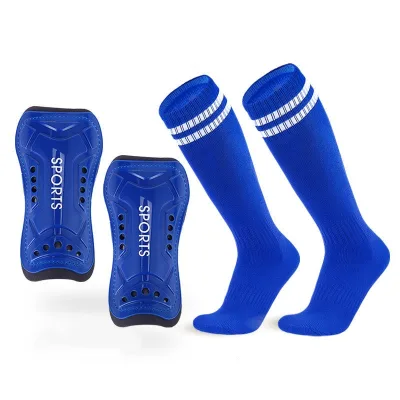 ODM OEM Comfortable Shin Protection Shin Guard Soccer Football Socks Kit for Kids Adult