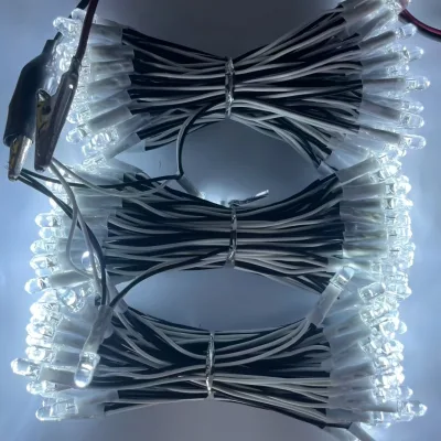 Solar-powered Traffic Sign LED String with Ultra-bright Lights in Red, Yellow, Amber, White, Blue and 12V/6V