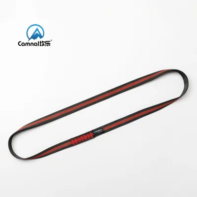 Camnal Wholesale Durable 16mm Polyester Sling Red Nylon Webbing Rock Climbing Tape for Outdoor Activities-Casual & Tour