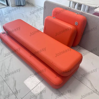 Double Wall Fabric Inflatable Air Gymnastics Training Mats with Electric Air Pump for Gym Yoga Tumbling Yoga Mat