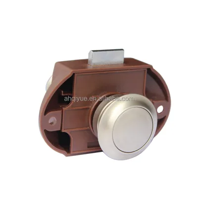 High Quality RV Push Button Lock Cabinet Press Lock for Convenient Camper Motor Homes