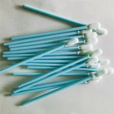 Long Handle Cleanroom Large Round Head Foam Swab for Electronic LCD and PCB and SMT Lint Free Industry Cotton Swabs Sticks