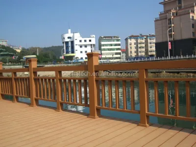 Modern WPC Upright Posts for Outdoor Use Water Resistant & UV Protected Factory-Direct-Sale Wholesale for Export Model 60H40-B