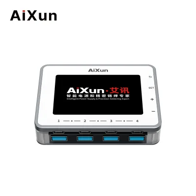 Aixun PF26 260W 4-Channel Fast Charger: 8-Port 65W Max, Multi-Protocol, IPS Display, Auto-Sleep, PC Upgrade