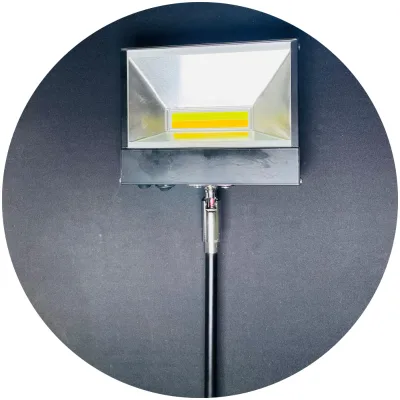High Lighting 30W Energy Saving Tension Fabric Display Long Arm Led Exhibition Lights for Trade Show Fair Booth