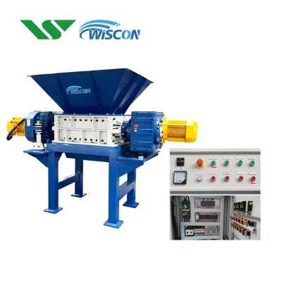 Industrial Multifunctional Double Shaft shredder Machine Abs/pc/ps Plastic Grinder Crusher for Bottle Crushing