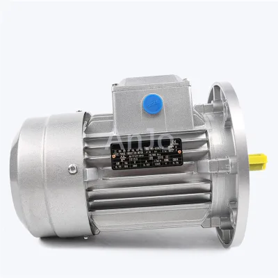 AnJo 100% Copper Single-Phase IEC Standard 20kW Asynchronous Electric Motor for Pump Fan 380VAC IP55 IE1-IE5 Efficiency Foot