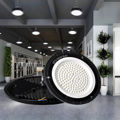 Factory Direct Round UFO for LED High Bay Light 100W to 300W Range PF0.95 PF0.5 for Indoor Industrial Use