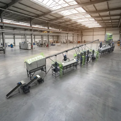 Safe Lithium Battery Shredding and Separation System for Battery Scrap