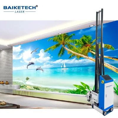 5-Color UV Ink Wall Inkjet Printer Vertical Wall Printer Inkjet Wall Printing Machine for Apartment and Outdoors