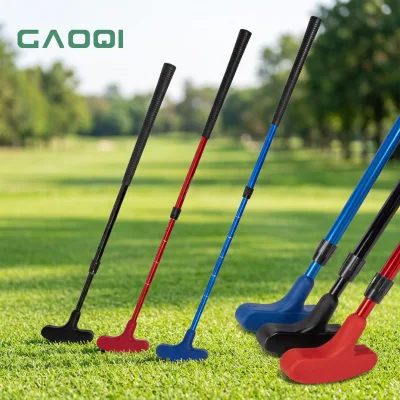 Premium Aluminum Grip Adjustable Length Two Way Kids Putter Mini Golf Club Right Handed Golf Putter