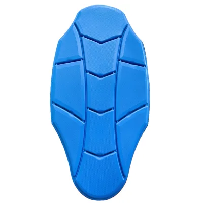 Blue EVA Back Pad Sports Safety Protective Gear for Skiing & Motorcycle Universal Fit All Seasons