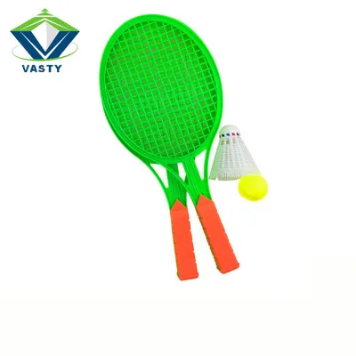 Outdoor Sports Mini Plastic Badminton Racket Toy Set for Child