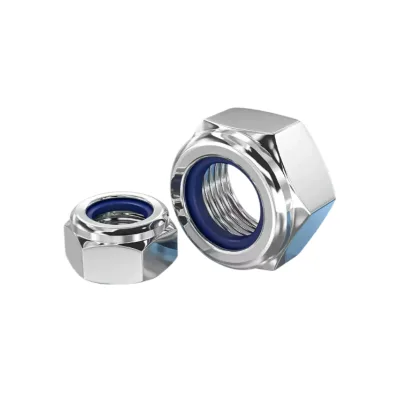 Wholesale Stainless Steel Nylon Insert Lock Nut Solar Mounting Outdoor Corrosion Resistant OEM ODM Factory