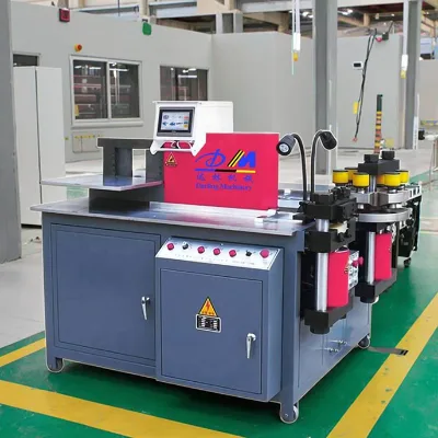 Automatic Electric Hydraulic Horizontal Busbar Steel Sheet Metal Cutting and Bending Press Brake Machine