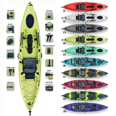 RITO Manufacturer Sit on Top Motorized Fishing Kayak Propeller