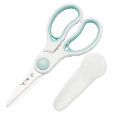 Best Seller Portable Safety Kitchen Multifunctional Food Ceramic Scissors