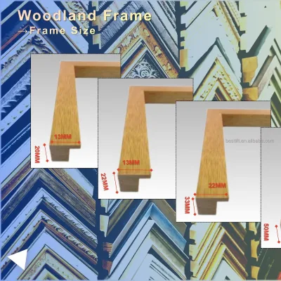 8.5x11inch Made From Solid Wood & Transparent Plexiglass Picture Frame for Wall Hanging