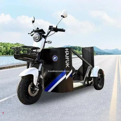 Thick wide explosion-proof vacuum tire big Capacity Storage Space Aluminum Alloy Anti-Slip Base Plate Mobility Scooter-BZ-HFK01