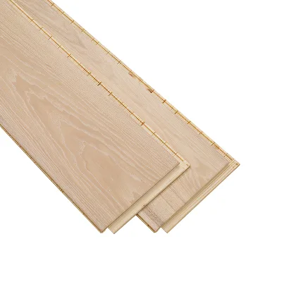 Butternut Walnut Engineered Flooring Click for Underfloor Heating Natural Plain Surface Waterproof Whole House Use
