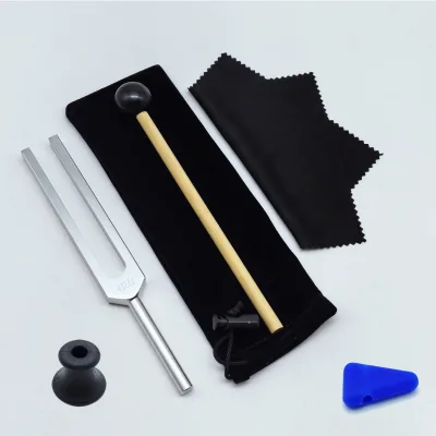 Optional Color and Size OEM 128HZ 256HZ 512HZ Aluminum Alloy Tuning Fork Set