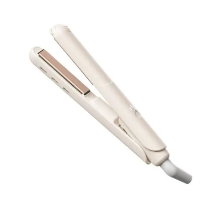Factory Wholesale Mini Straightener Curved Clamp Hair Straightener and Curler 2 in 1 Dual Use Straight Clip Flat Iron