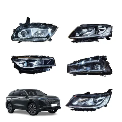 Auto Spare Parts Front Left and Right Headlights for CHANGAN CS15 CS35 CS55 CS75 CS85 CS95 HUNTER F70 NEW ALSVIN Raeton YUEXIANG