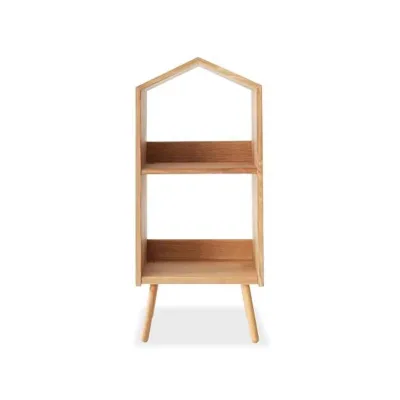 Modern Solid Wood Living Room Side End Table Storage Cabinet Shelves Indoor Cat Dog Kennel Crate Pet Furniture