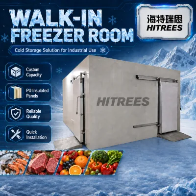 Modular Walk in Cold Room for Meat Seafood Dairy Beverage and Fresh Food Storage