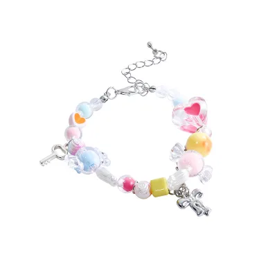 Sweet and Lovely Color Candy Female Light Luxury Niche Premium Feeling String Girlfriend Gift