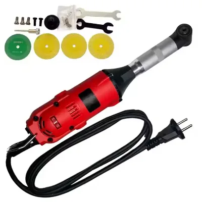 Portable Mini Rotary Tool Kit for Ceramic & Stone Surface Finishing