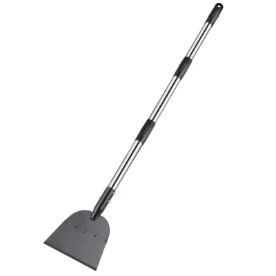 Long Handle Flat Snow and Ice Scraper for Outdoor Garden Weed and Driveway Cleaning Weeds Removal Tools with Comfortable Grip